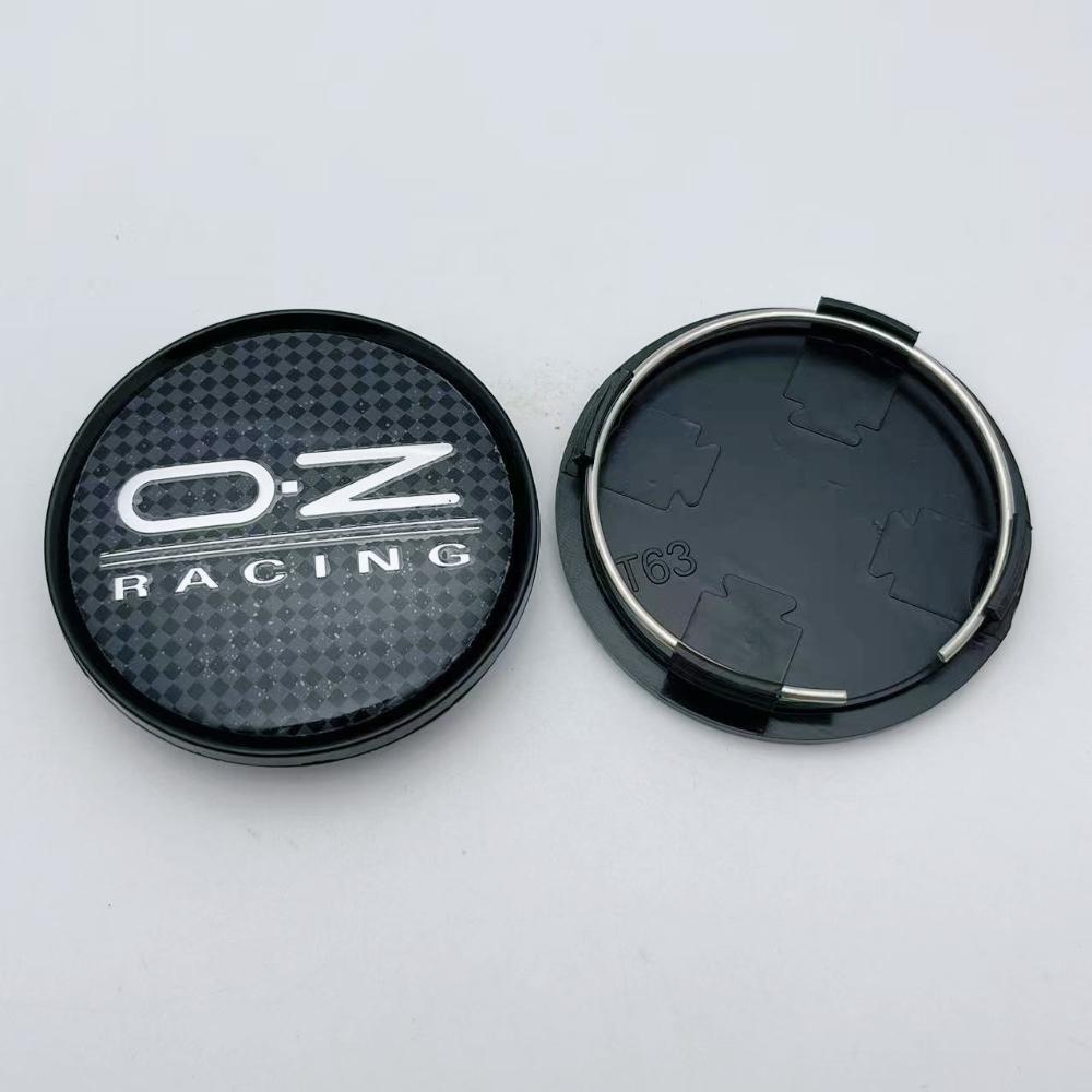 4pcs 63mm 58mm OZ O.Z Racing Logo Emblem Badge Car Wheel Center Cap Wheel Hubcap Rims Dust Cover M592 Car Styling Accessories