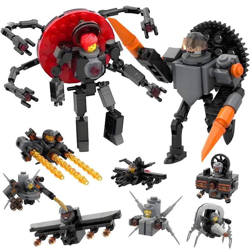 Набор строительных блоков Skibidi Toilet Titan Speakerman, TV Man, Cameraman - 445 деталей Коллекционные игрушки-конструкторы с персонажами для детей