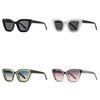 Black Frame Cat Eye Glasses For Women With Gray Lenses Uv400 Sun Protection For Travel