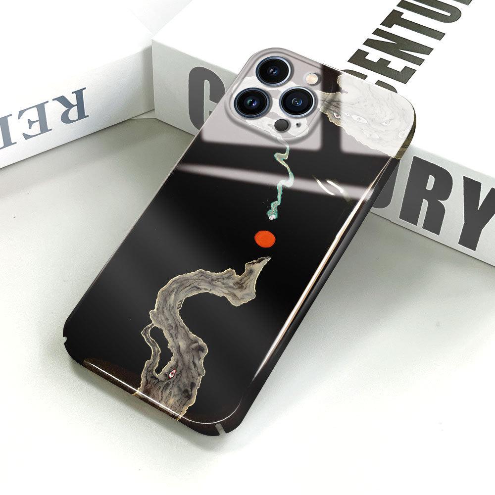 Универсальный чехол для телефона с пленкой и мультяшным модным дизайном, твердый чехол с полным покрытием, защитный чехол для камеры для iPhone, Samsung, Xiaomi, Poco, Redmi, Huawei, Honor