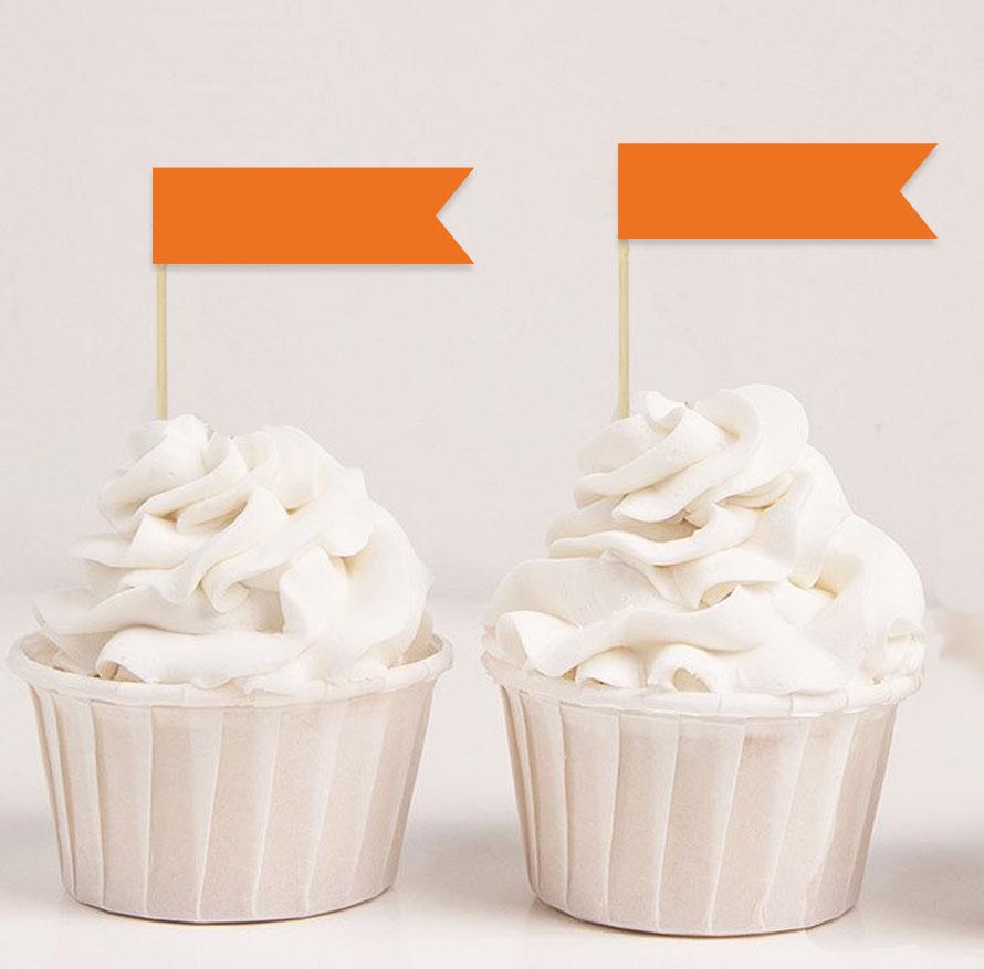 Дарлинг Сувенир| Топпер для кексов с простыми флагами | Десертные украшения для торта, кексов, вечеринок, топперов, упаковка