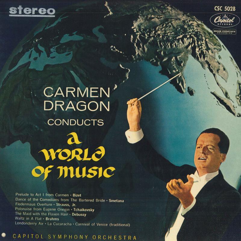 LP Record CARMEN DRAGON, CAPITOL SYMPHONY ORC - Orchestral Fun CSC5028 CAPITOL Japan Classical Used