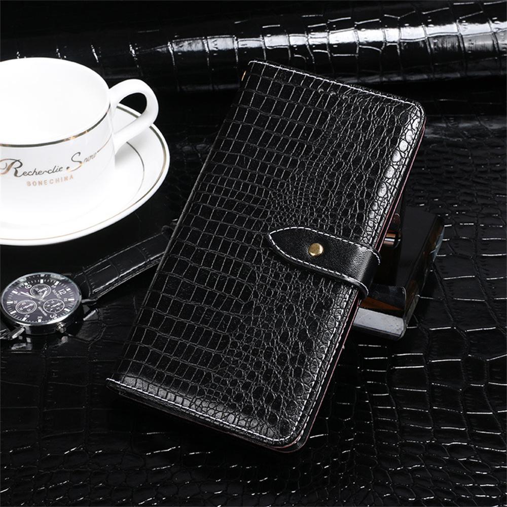 For Asus ROG Phone 9 5G Case Crocodile Texture PU Leather Flip Phone Cover