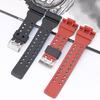 Watch Strap Breathable Resin Wristwatch Strap Sweat-proof Soft Replacement for Casio GA 100/110/120/150/200/300/400/700