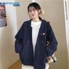 Кардиган на молнии с капюшоном и графикой клубники от Jeanswest