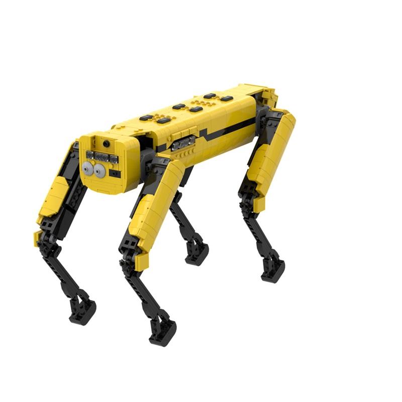 MOC Boston Dynamics Spot Robot Модель Строительный Блок Альфа-собака Активный Робот Собранная Кирпичная Игрушка Подарок Для Взрослого