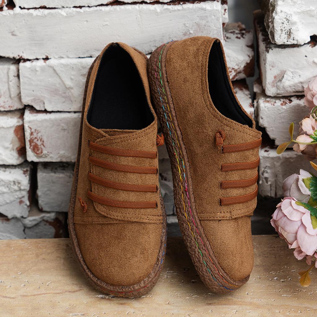 Casual Shoes 2025 Spring New Fashionable Breathable Walking Flats Women's Lightweight Vulcanized Shoes