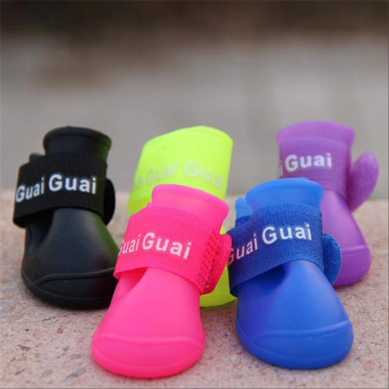 Товары для животных, резиновые сапоги для собак, всесезонные, грязезащитные, водонепроницаемые, износостойкие, дышащие, удобные, резиновые сапоги