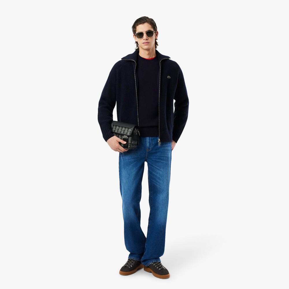 [lacoste] Men's Worsted Crewneck Sweater AH2916-55N166