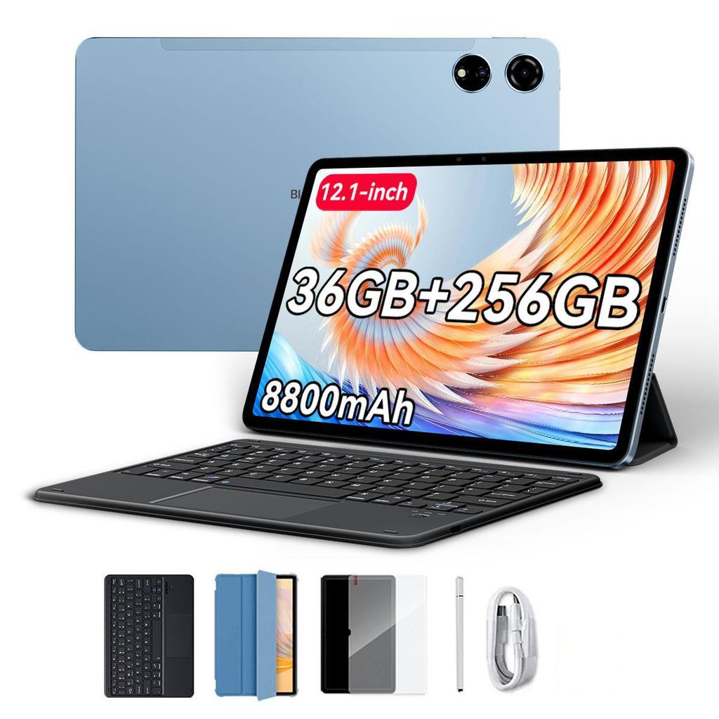 Blackview MEGA 3 AI MTK G100 12.1 Inch 8800mAh Android 15 Tablet 12GB RAM 256GB ROM Storage