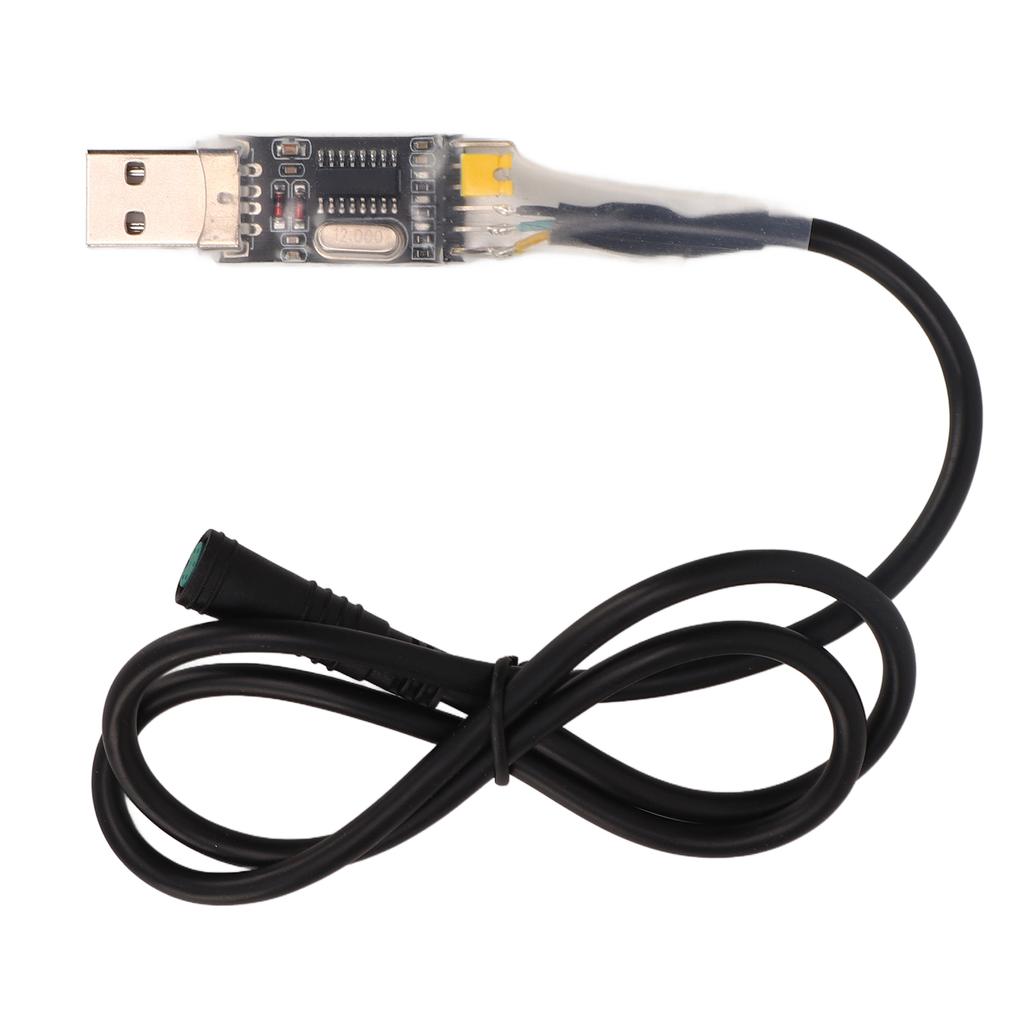 USB-кабель для программирования электрического велосипеда, пластиковый 5-контактный разъем USB2.0, программирование двигателя среднего привода