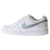 Court Borough Canvas Synthetic Leather Non-Slip Low-Top Kids Skate Shoes Kids Sneaker White Blue 845104-102