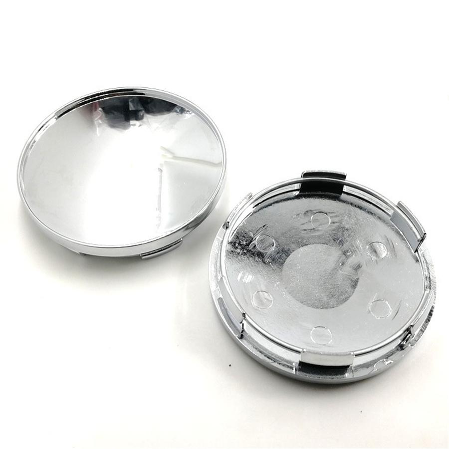 4Pcs Chrome Wheel Center Hub Caps