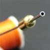 Fly Tied Winder Heavy Bullet Head Fly Tying Coil Holder Device Winder Spool Clamp Ceramic Tube Tip Ball Foot Clamp Fly Tying Tools