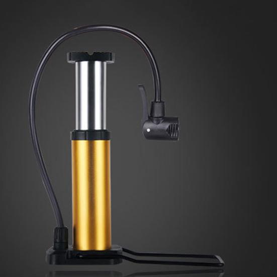 Портативный 120 фунтов на квадратный дюйм педальный тип велосипед мотоцикл воздушный насос семейный инфлятор