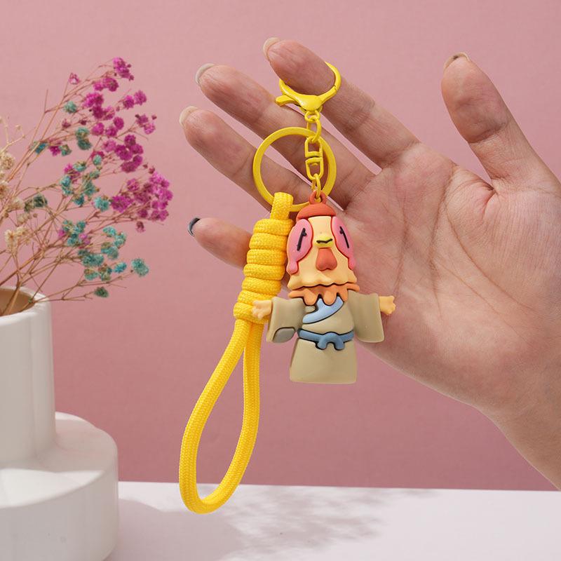 Брелок-подвеска Аниме Йокай: Мультяшная кукла-бродяга из горы, аксессуар и брелок для сумки