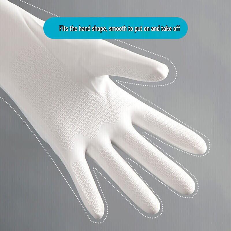 Camellia PVC Household Cleaning Gloves (3 Pairs)