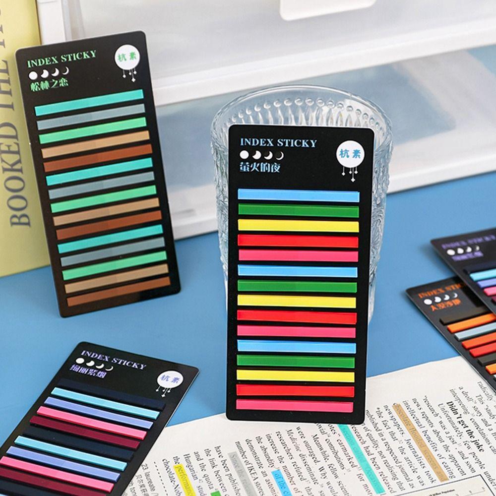 Новинка Этикетка Вкладка Полоса Ключевые моменты Закладка Индекс Флаги Блокнот Липкие заметки Наклейка-клейщик