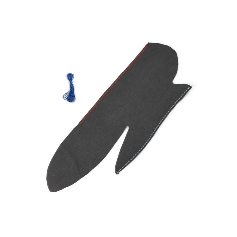 Внутренняя дверная ручка автомобиля, замшевая отделка для BMW 3 4 серии M3 M4 F30 F31 F32 F33 F34 F36 2012 2013 2014 2015 2016