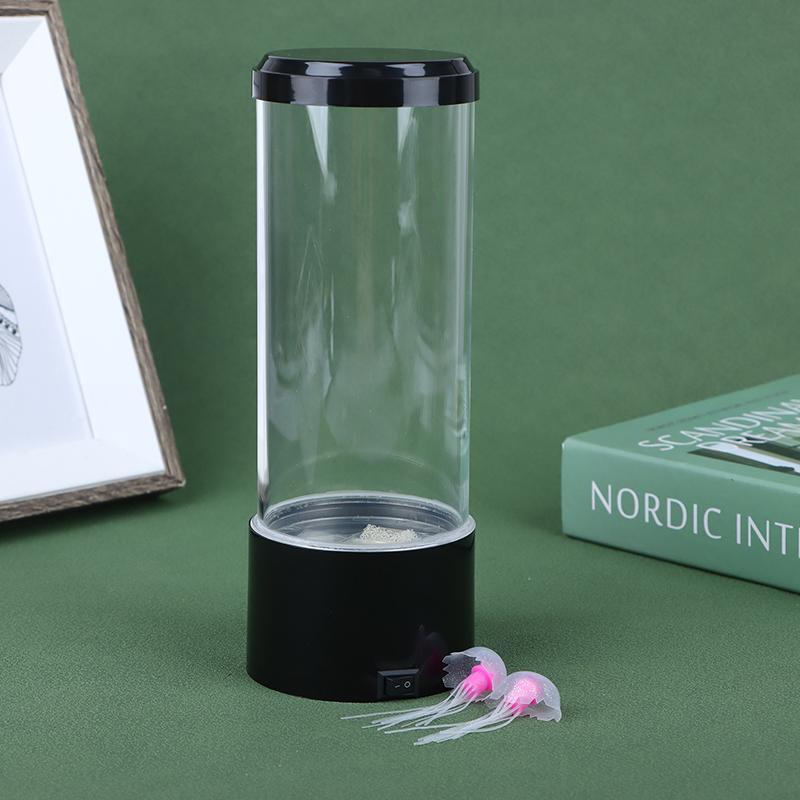 1Pc Color Changing Jellyfish Lamp Usb/Battery Powered Table Night Light Children'S Gift Home Bedroom Decor Kids Birthday Gifts