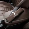 Car Pu Leather Seat Belt Shoulder Protection Set Interior Accessories For Mitsubishi Lancer Mirage ASX Pajero Ralliart Outlander