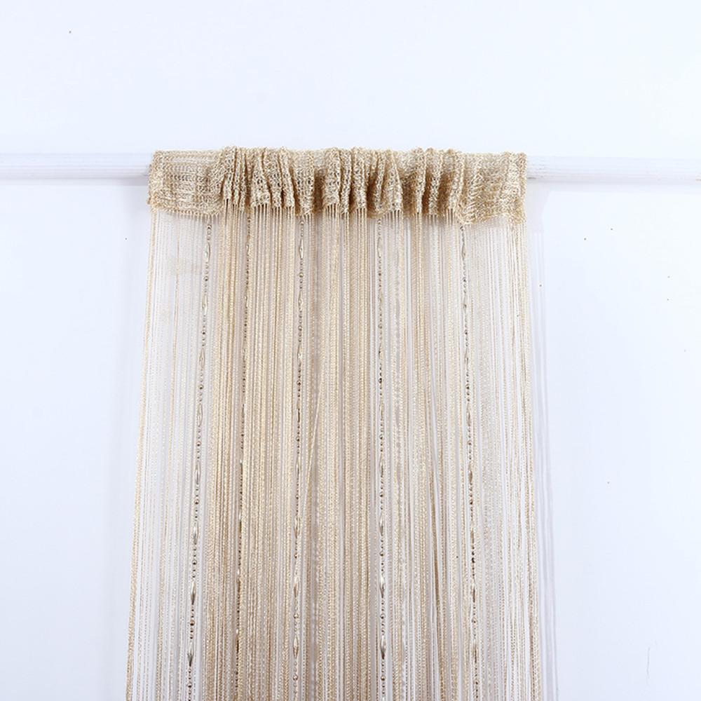 Декоративная цепочка из бисера, капля росы, хрустальное стекло, дверь, перегородка, занавеска на окно, занавеска на веревке