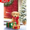 Diamond Painting Full Drill Square Christmas Dog Diamond Embroidery Winter Mosaic Sale Animal Home Decoration