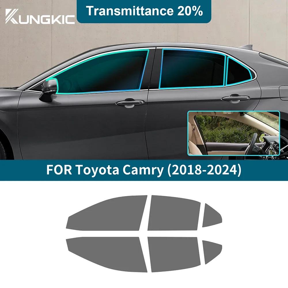 For Toyota Camry XV70 2018 2019 2020 2021 2022 2023 2024 Solar UV Protection Tint Front Rear Side Window Protective Film