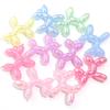 5pcs/lot Colorful Cute Acrylic Cartoon Balloon Dog Pendants For Jewelry Making DIY Bracelet Necklace Keychains Accessories