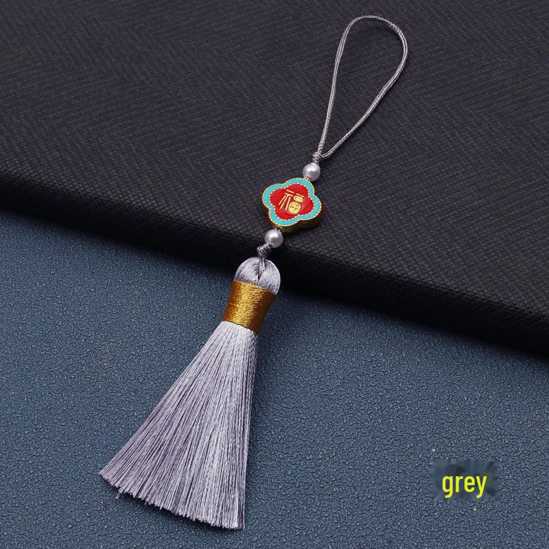 5,5 см сплав кисточка USB флешка и телефон цепочка закладка в старинном стиле