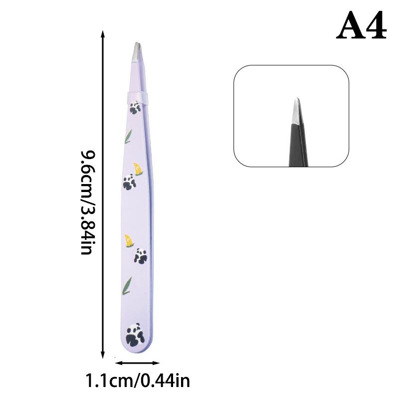 Пинцет для бровей, красочные волосы, красота, съемник тонких волос, наклонные зажимы для бровей из нержавеющей стали, инструменты для удаления макияжа