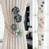 Adjustable Twist Curtain Ties Punch-free Curtain Straps Modern Curtain Buckle
