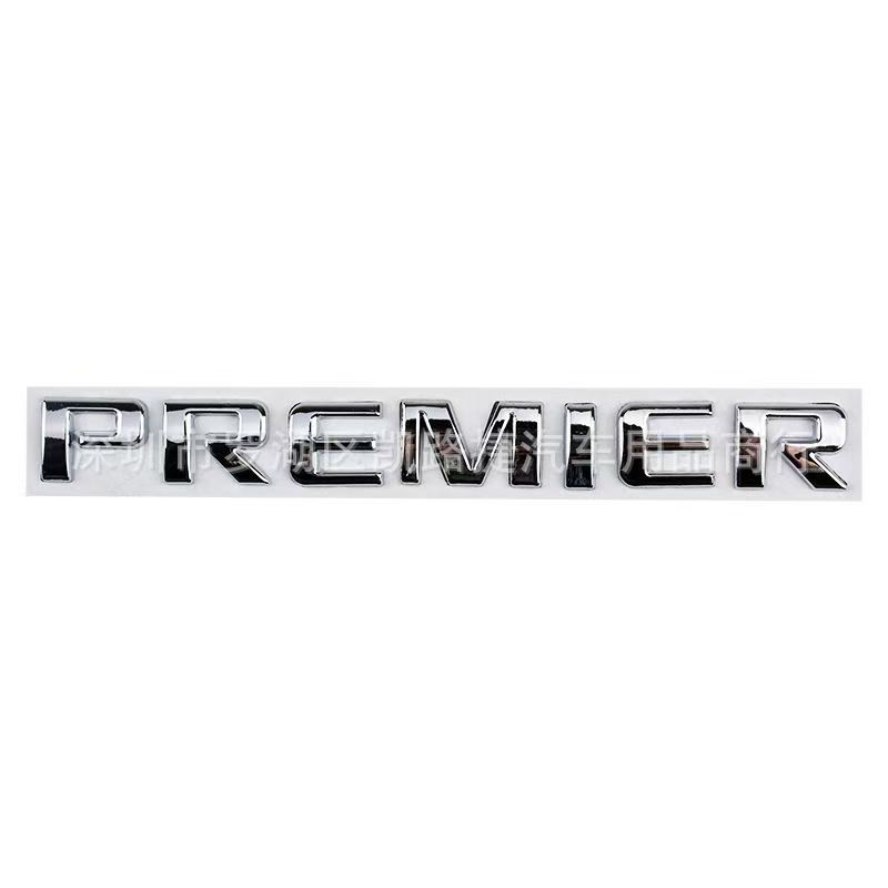 Modified PREMIER car emblem PREMIER rear trunk badge