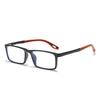 Fashionable Spring Hinge Sports Glass Frame Ultralight  Silicone Anti Slip Glasses Legs Versatile Glasses For Men And Women