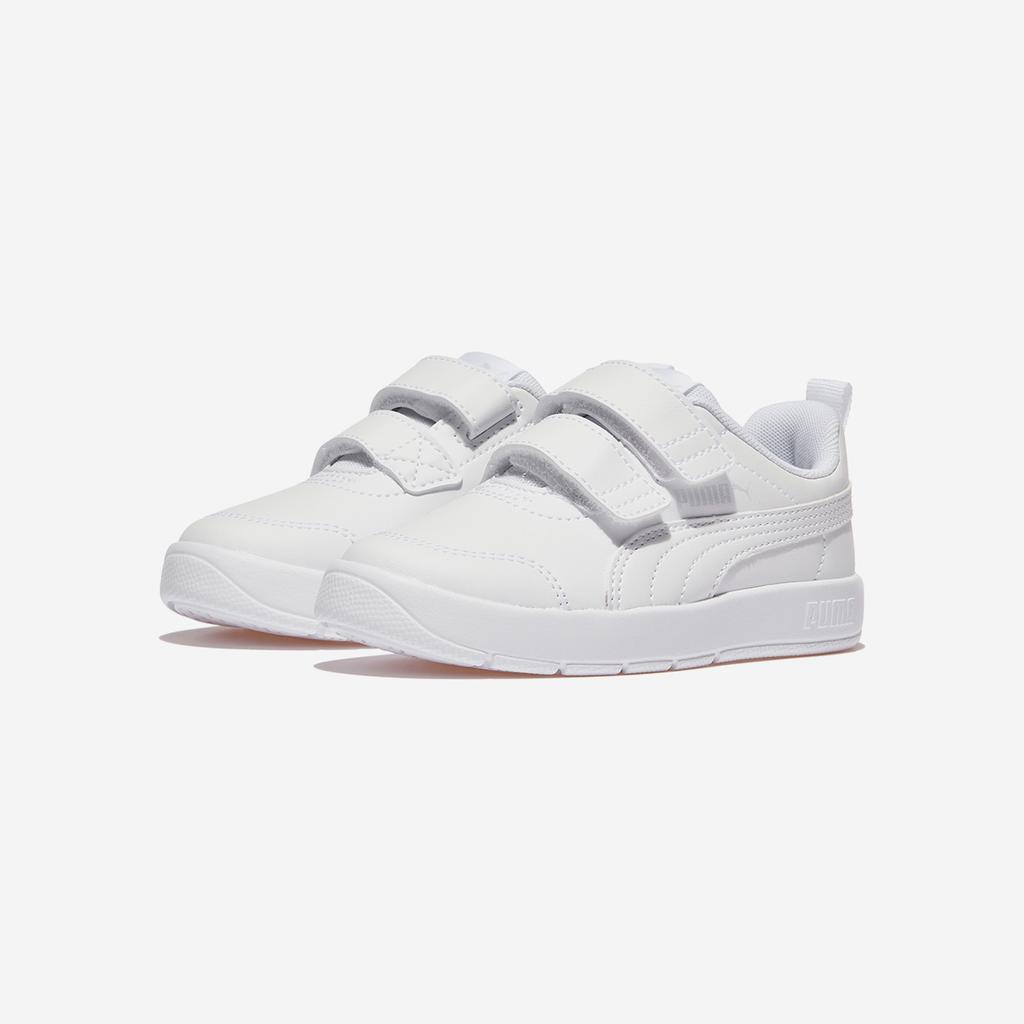 Puma Courtplex V3 Velcro Preschool, PKI39764202, 1010108077, Popular Korean Shoes