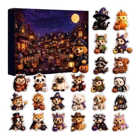 AcrylicHalloween Advent CalendarHalloween Advent Acrylic Blind Box F