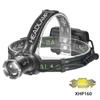 XHP160 Мощный светодиодный головной фонарь Zoom Ночная рыбалка Морская охота Супер Яркий Мощный Шахтерский фонарь