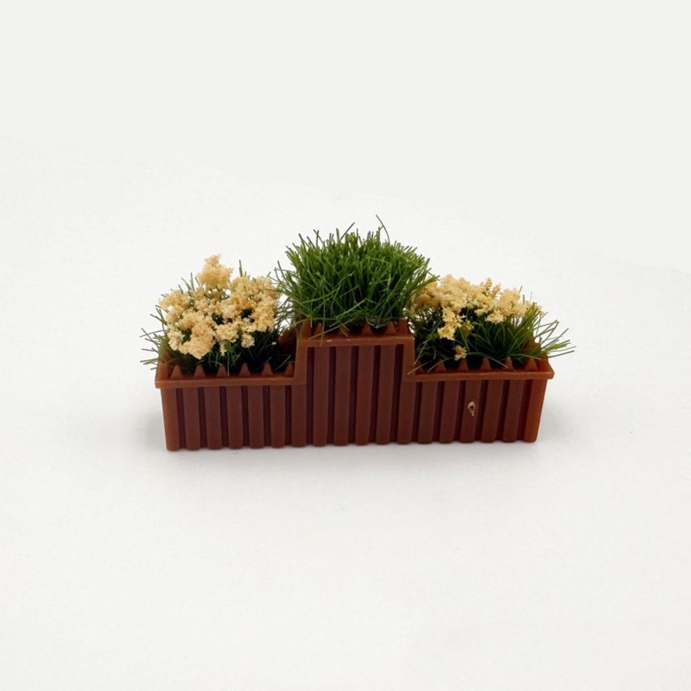 10 Colors Cherry Blossom Flowers 1:12 Scale Garden Lifelike Artificial Flower Doll House Decor