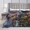 Resident Evils Village Soft Blanket  Kids Plush Throw Blanket Print Couch Chair Flannel Bedspread Sofa Bed Cover