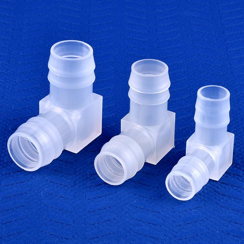 10 шт. 4~25 мм полипропиленовые угловые соединители, фитинги для аквариума, воздушный насос, аэратор, 90-градусное колено, садовое орошение, медицинские шланговые соединения