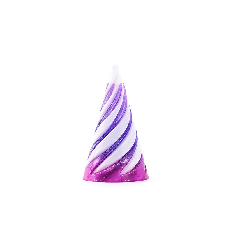 1 шт. спиральная конусная декомпрессионная игрушка 3D-печатная пирамида невозможная проходная скульптура квадратный столб спиральный винт игрушки-фиджет