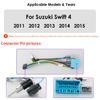 Carplay 4G Радио 2 Din Android 12 Автомобильный мультимедийный плеер для Suzuki Swift 4 2011-2015 GPS-навигация WIFI DSP 9 дюймов 2din Интеллектуальный экран AutoRadio