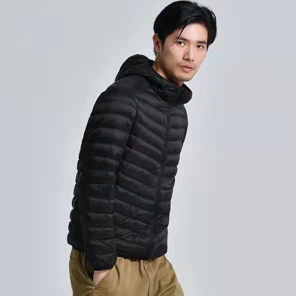 Легкая мужская куртка из хлопка в корейском стиле — облегающая, короткая, большого размера, тренд осень/зима