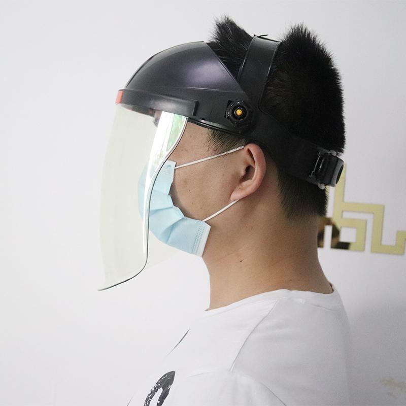 Противослюневая ветрозащитная пылезащитная маска для лица из прозрачного ПВХ защитный экран для лица запасные козырьки защита дыхательных путей