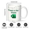 Керамическая Кружка для Кофе Freak In The Sheets Кружка Бухгалтера Таблица Excel Кружка для Дня Рождения Рождества Нового Года Мужчин Женщин