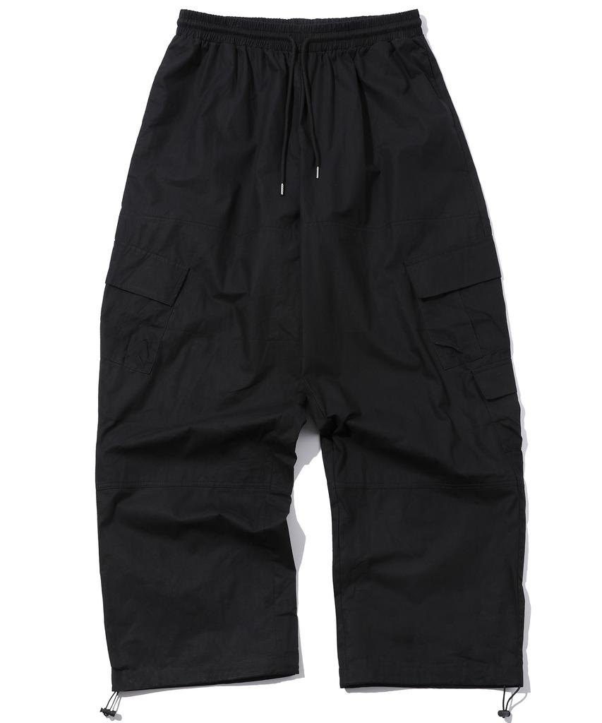 CPGN STUDIO Wide Overcargo Pants Black
