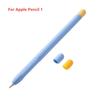 Duotone Silicone Case for Pencil Case 2nd Generation IPad Pencil Funda Apple Pencil Cover Compatible Magnetic Charging