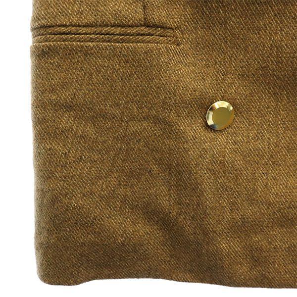 FRAY I.D двубортный пиджак из смесовой шерсти Коричневый Женский Б/У