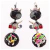 [R6166] - Designer Sleepers 'Lilipoupettes' (cats) Multicolored - 50x20 Mm