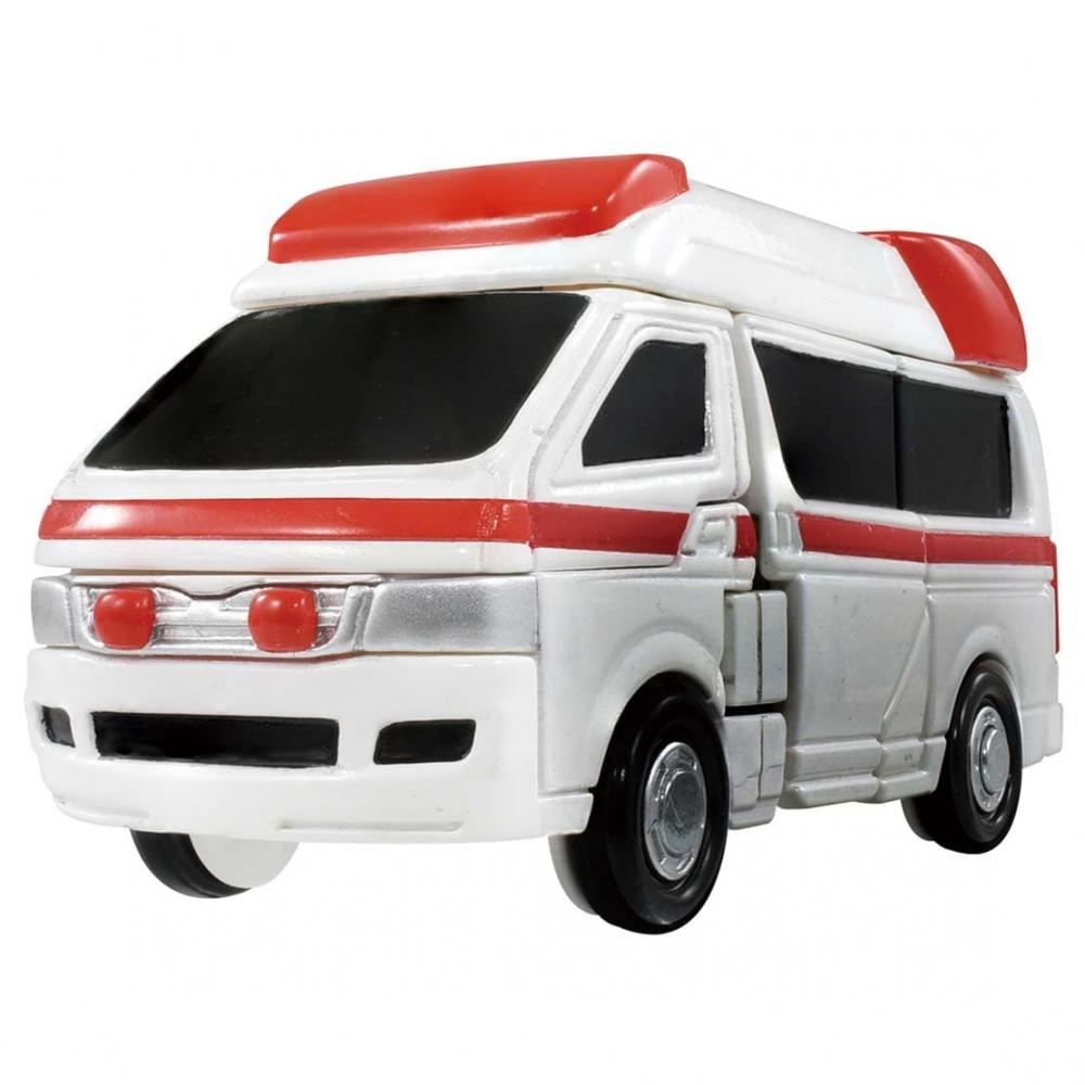 TAKARA TOMY "Tomica Job Labor JB03 Medi Braver Toyota Himedic Ambulance" Мини-машинка, игрушечная машинка унисекс для детей от 3 лет и старше. Прошел стандарт безопасности игрушек ST m